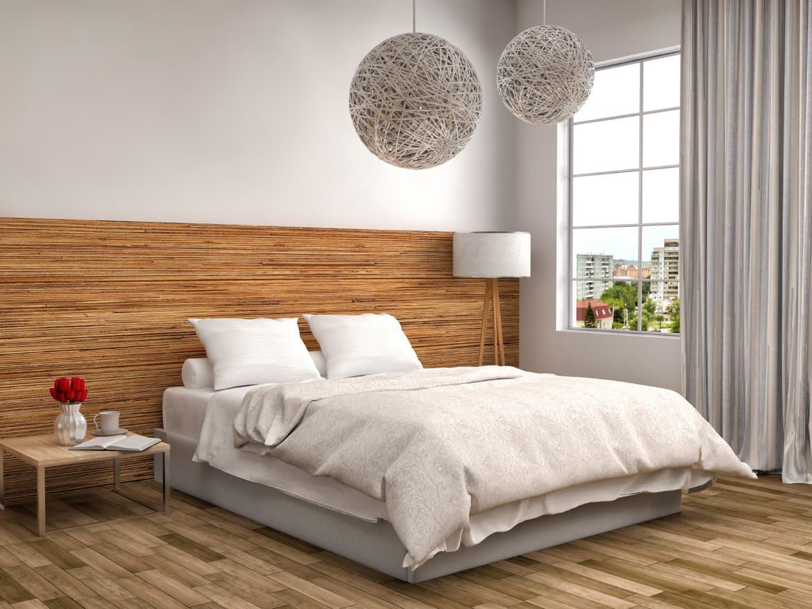 Tidy bedroom prepared by CleaningPros